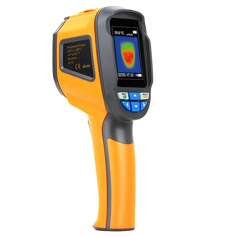 Underfloor Heating Thermal Detector - 床暖房検知器 サーマルスキャナー 水漏れ/電気回路基板修理用 ハンドヘルドサーマルカメラ