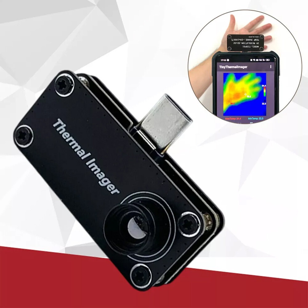 Tiop01 Thermal Camera - セール中 TIOP01 赤外線サーマルイメージングカメラ IRイメージャー USB Type-C