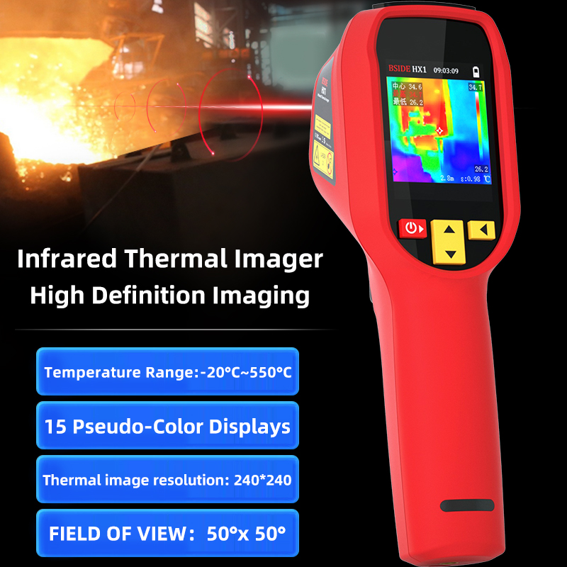 Thermal Imager Pcb Repair - HX1 サーマルイメージングカメラ 240X240 サーマルイメージャー赤外線温度計修理 PCB、産業パイプライン検出用