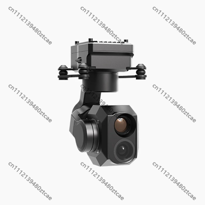 Thermal Imager Drone Gimbal - インテリジェントデュアルセンサーマイクロジンバルポッド4Kフルカラーナイトビジョン可視光熱画像カメラドローン空撮