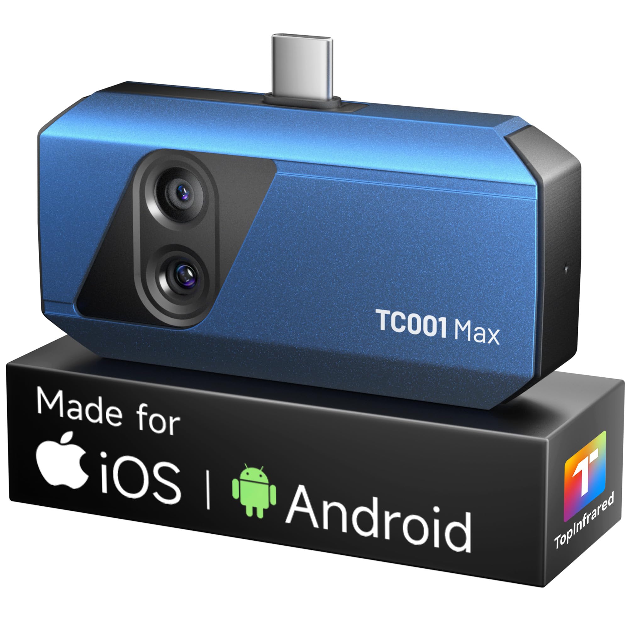 Thermal Imaging Camera 256X192 - TOPDON TC001 Max デュアルレンズサーマルカメラ（USB-C対応iPhone、iPad、Android用） | 512