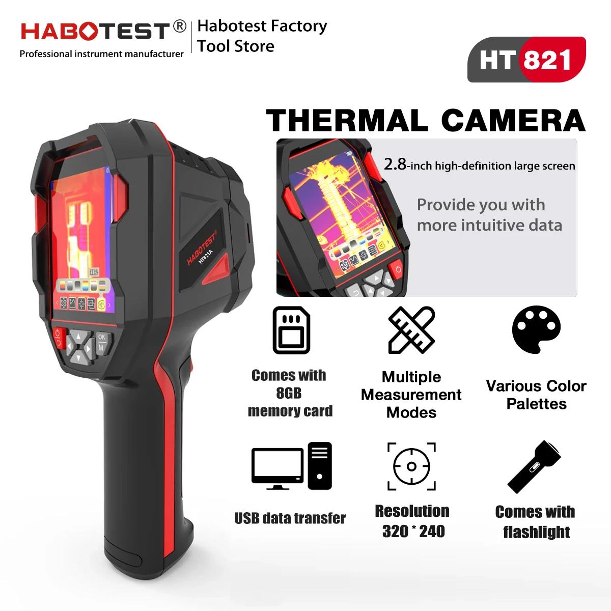 Nf 521 Thermal Imaging Camera - HABOTEST HT821A サーマルカメラ 96 × 96
