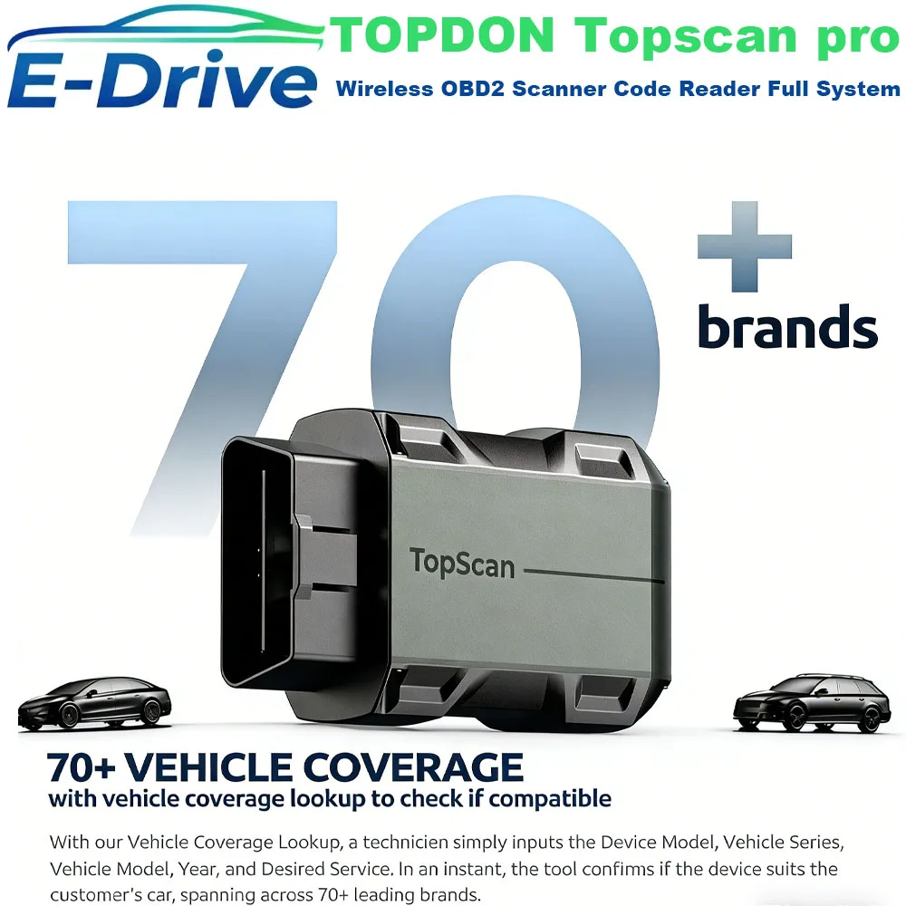 Topdon Tc001 Thermal Camera - TOPDON Topscan Pro ワイヤレスOBD2スキャナー コードリーダー フルシステム