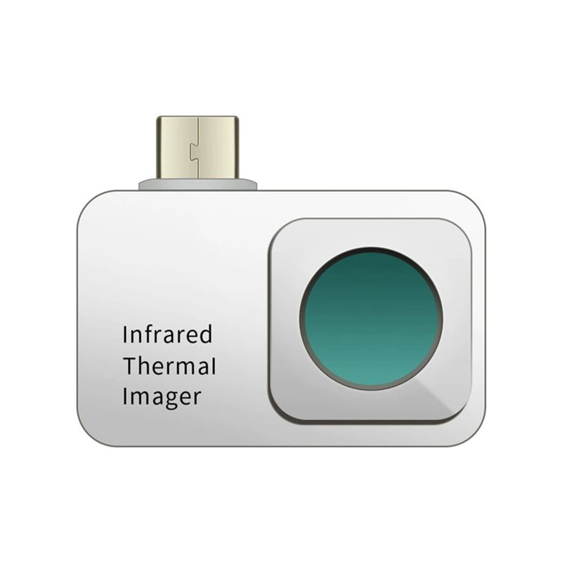Thermal Imaging Camera 256X192 - ABKP-Androidスマートフォン用サーマルイメージングカメラ、スマート256X192 IR解像度、-15度対応 ℃ 600まで ℃ 広範囲の温度範囲