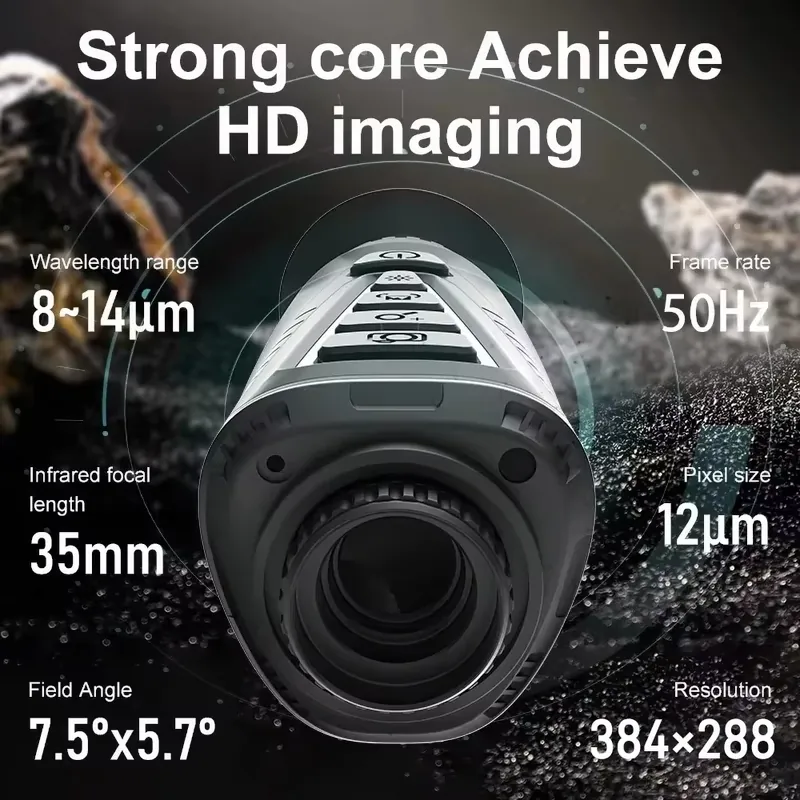 2026年式サーマルビジョン単眼鏡、狩猟用、384x288  - Thermal Scope Night Vision Monocular のレビューと価格