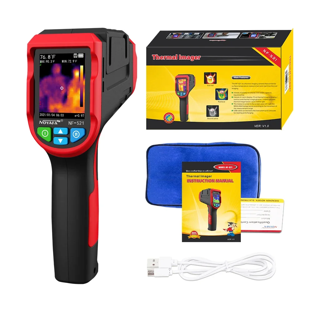 NOYAFA NF-521 基本型産業用サーモグラフィー卸売 - Nf 521 Thermal Imaging Camera のレビューと価格