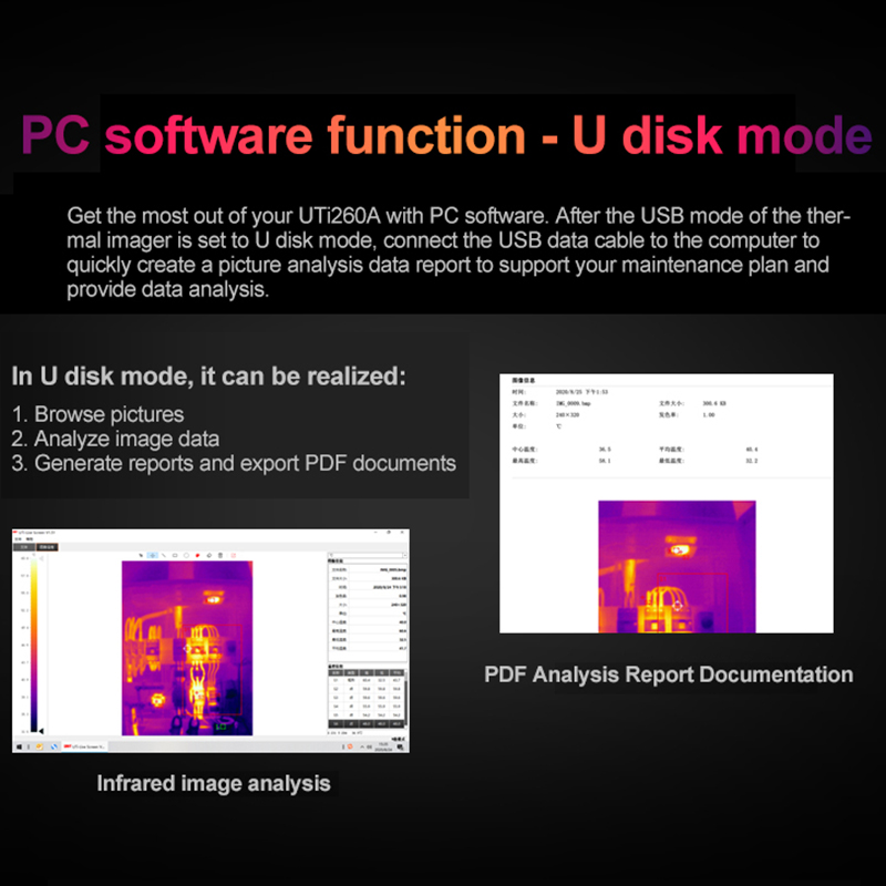 UNI-T UTI260B UTI260A 熱画像カメラ 2 - Thermal Imaging Camera 256X192 のレビューと価格
