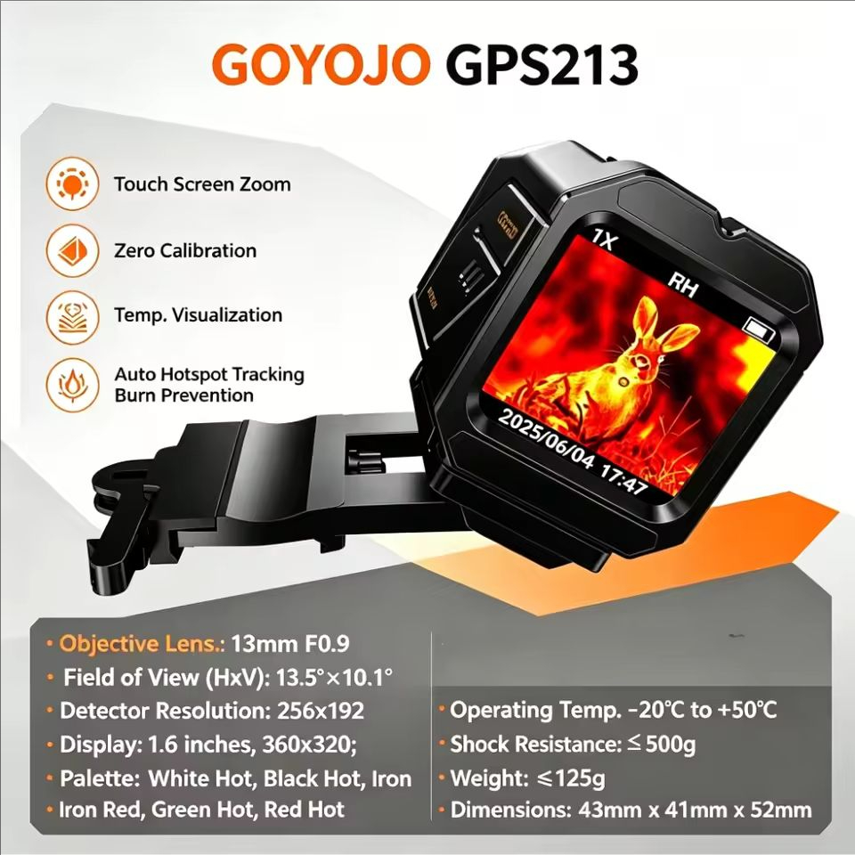 GOYOJO ミニタッチ赤外線サーマルイメージャー サーマル - Thermal Imaging Camera 256X192 のレビューと価格