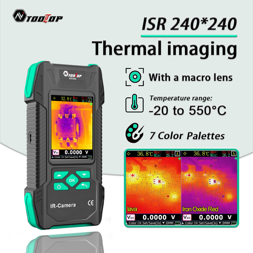 TOOLTOP ET34C サーマルイメージングカメラ IS - Nf 521 Thermal Imaging Camera のレビューと価格