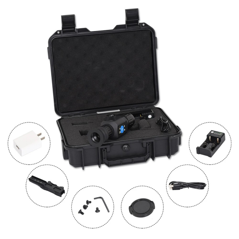 1600mサーマルハンティング単眼鏡、384x288解像度ナ - Thermal Scope Night Vision Monocular のレビューと価格