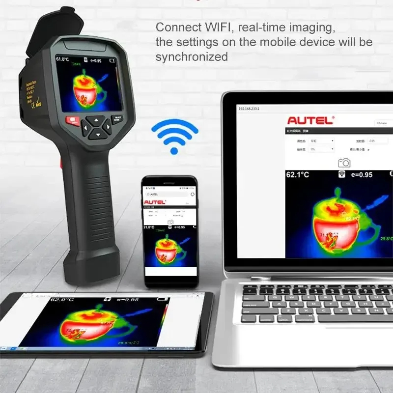 HT-A10 ハンドヘルド赤外線サーマルイメージャー 256 - Thermal Imager Pcb Repair のレビューと価格