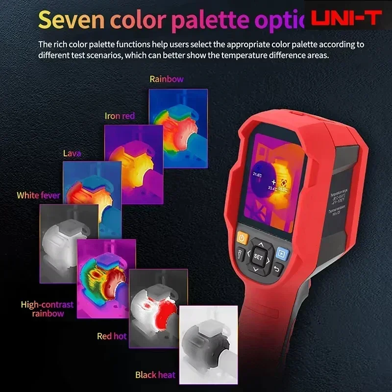 UNI-T UTI260B+ UTI165B+ ハンドヘルド - Nf 521 Thermal Imaging Camera のレビューと価格