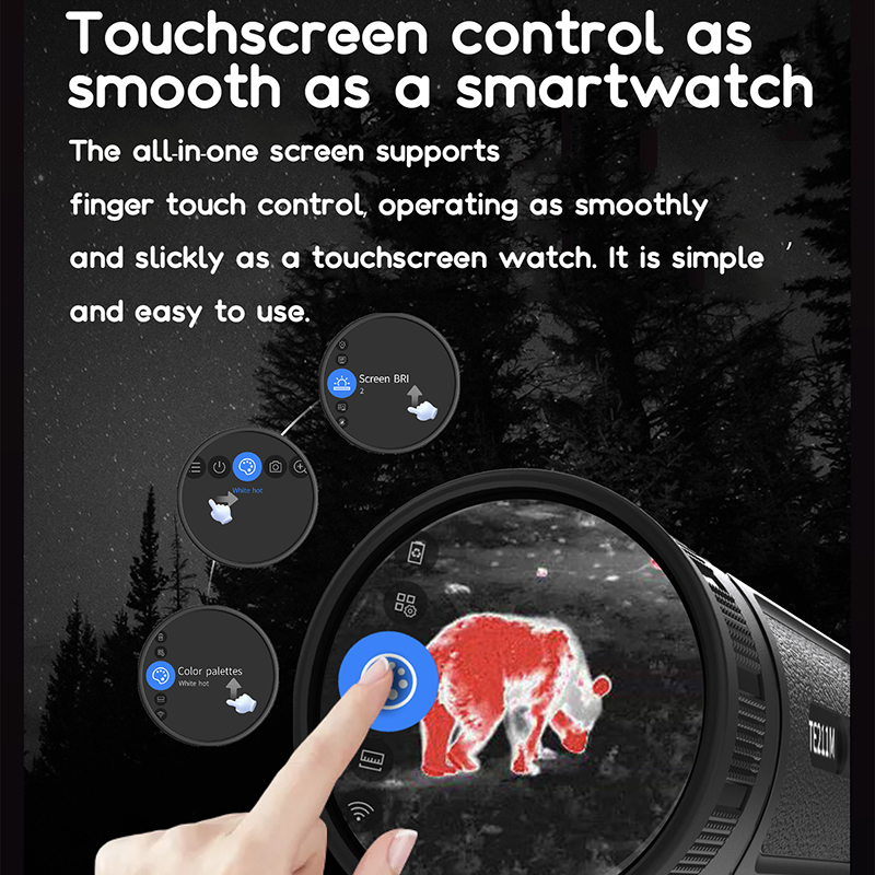 狩猟用ライフルサーマルイメージングサイト Raider TE - Hunting Thermal Imaging Scope のレビューと価格