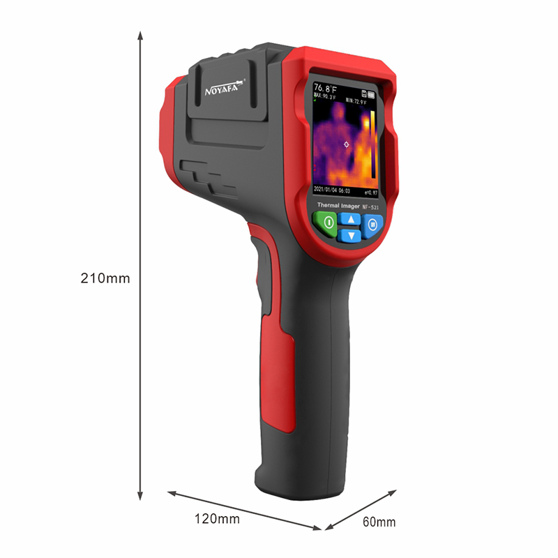Noyafa Nf 521 ハンドヘルド赤外線サーマルイメー - Nf 521 Thermal Imaging Camera のレビューと価格