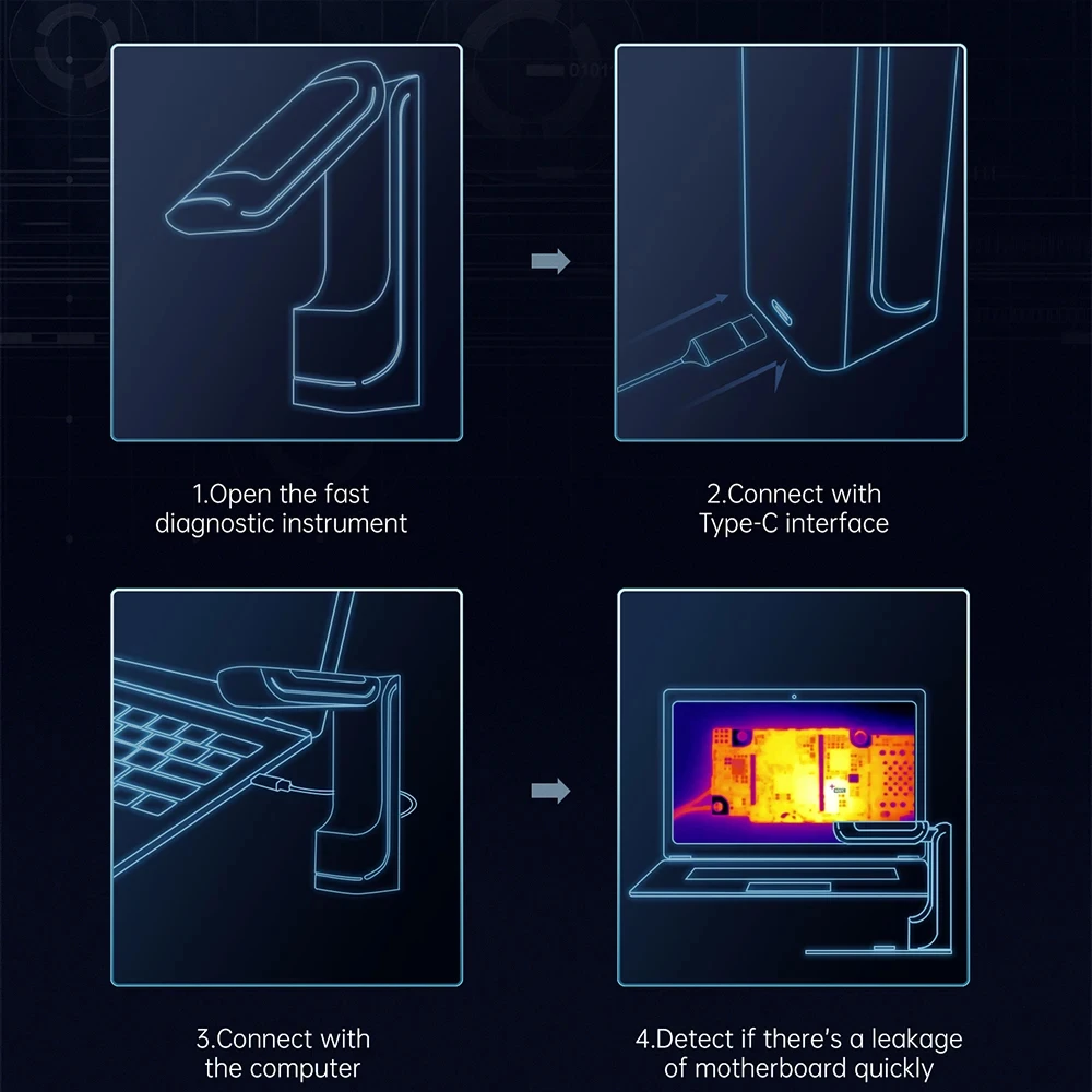 ShortCam II 赤外線熱画像カメラ PCB 故障診断 - Shortcam Thermal Imaging Pcb のレビューと価格