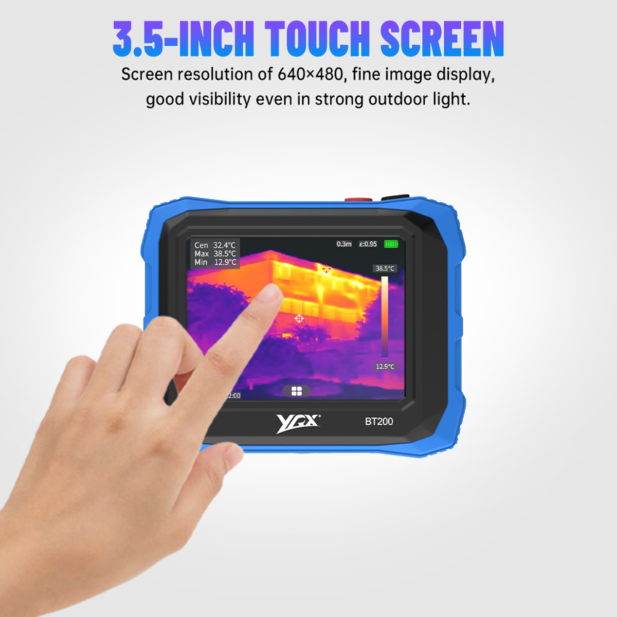 YRX BT200 フラットパネルサーマルイメージャー 25 - Thermal Imaging Camera 256X192 のレビューと価格