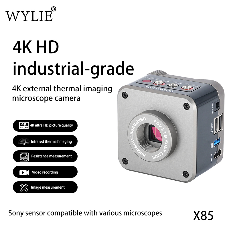 WYLIE X85 4K HD 顕微鏡カメラ熱画像マルチメー - Thermal Imager Pcb Repair のレビューと価格