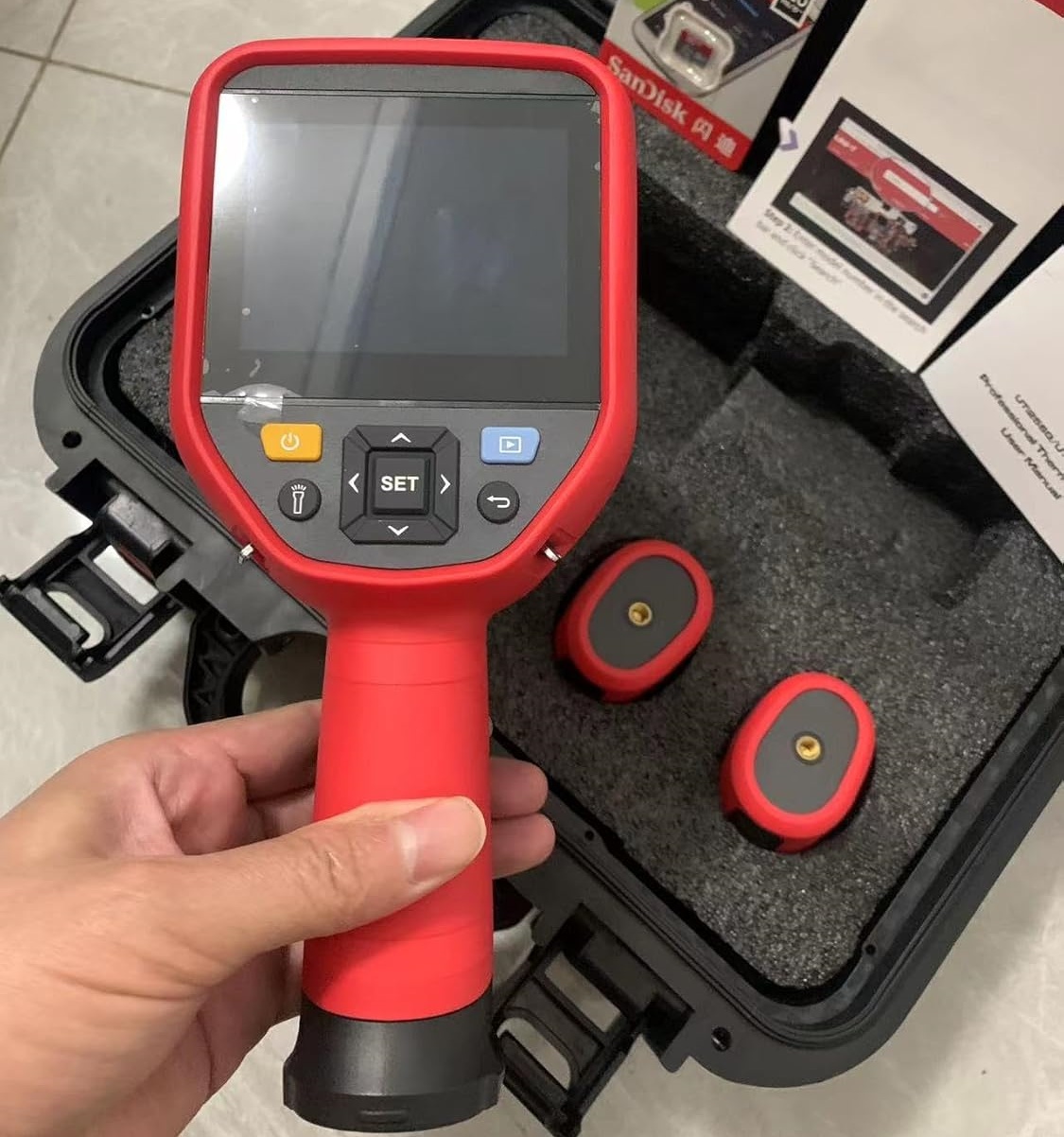 UNI-T UTi384G プロフェッショナルサーマルカメラ - Thermal Camera Type C 384X288 のレビューと価格