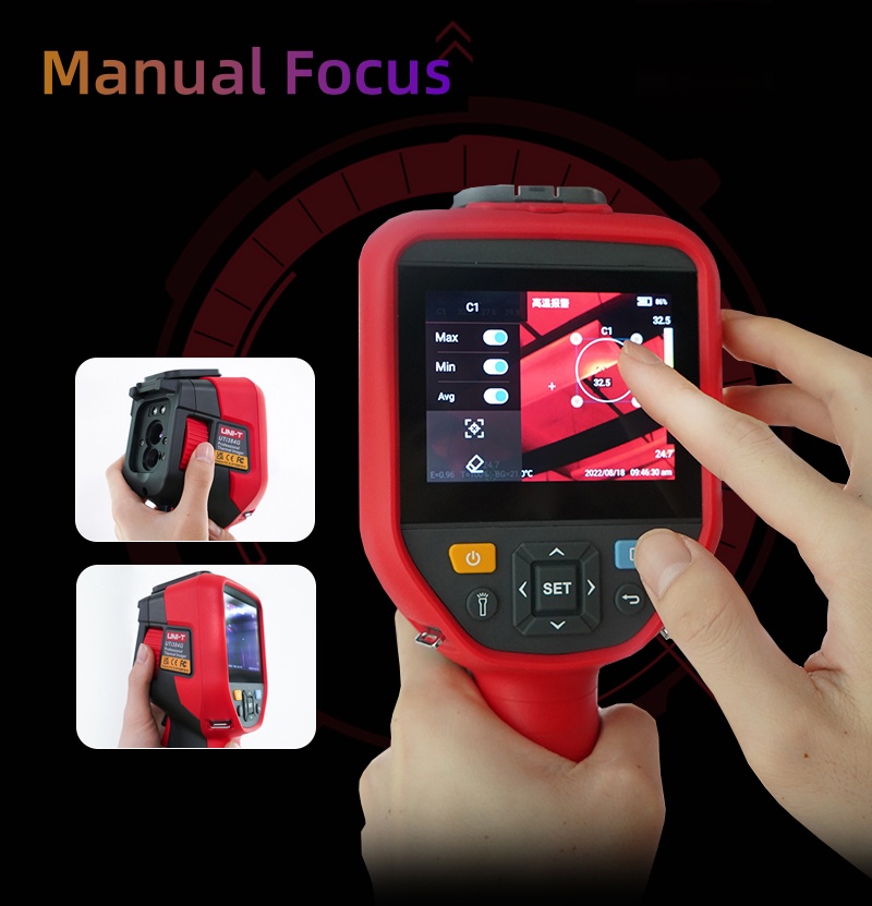 UNI-T UTi384G プロフェッショナルサーマルカメラ - Thermal Camera Type C 384X288 のレビューと価格