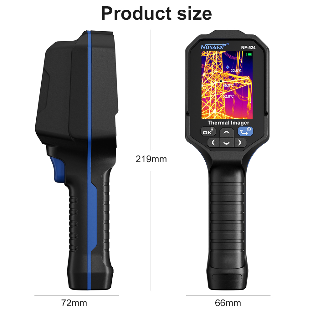 Noyafa-ハンドヘルド赤外線熱画像装置、NF-524、水 - Nf 521 Thermal Imaging Camera のレビューと価格
