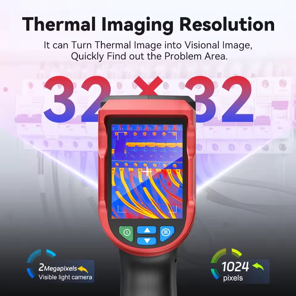 Noyafa NF-521 赤外線サーマルカメラ床暖房検出器 - Underfloor Heating Thermal Detector のレビューと価格