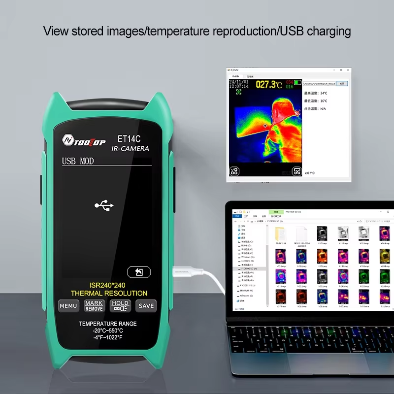 TOOLTOP ET14C 2.8 インチサーマルイメージャ - Nf 521 Thermal Imaging Camera のレビューと価格
