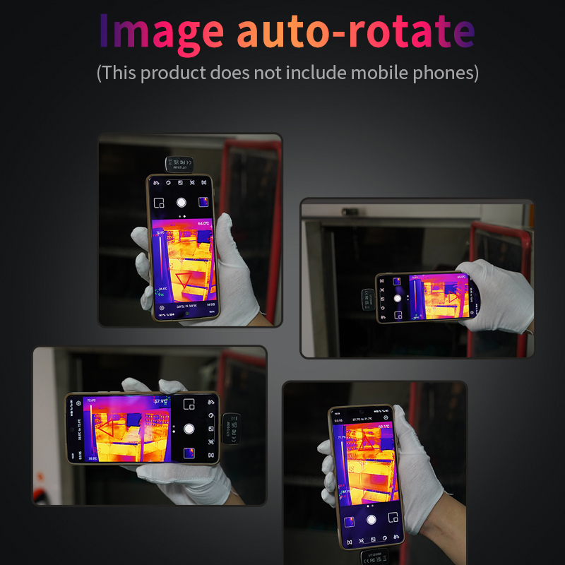 UNI-T 携帯電話用サーマルイメージャー UTI260M  - Thermal Imaging Camera 256X192 のレビューと価格