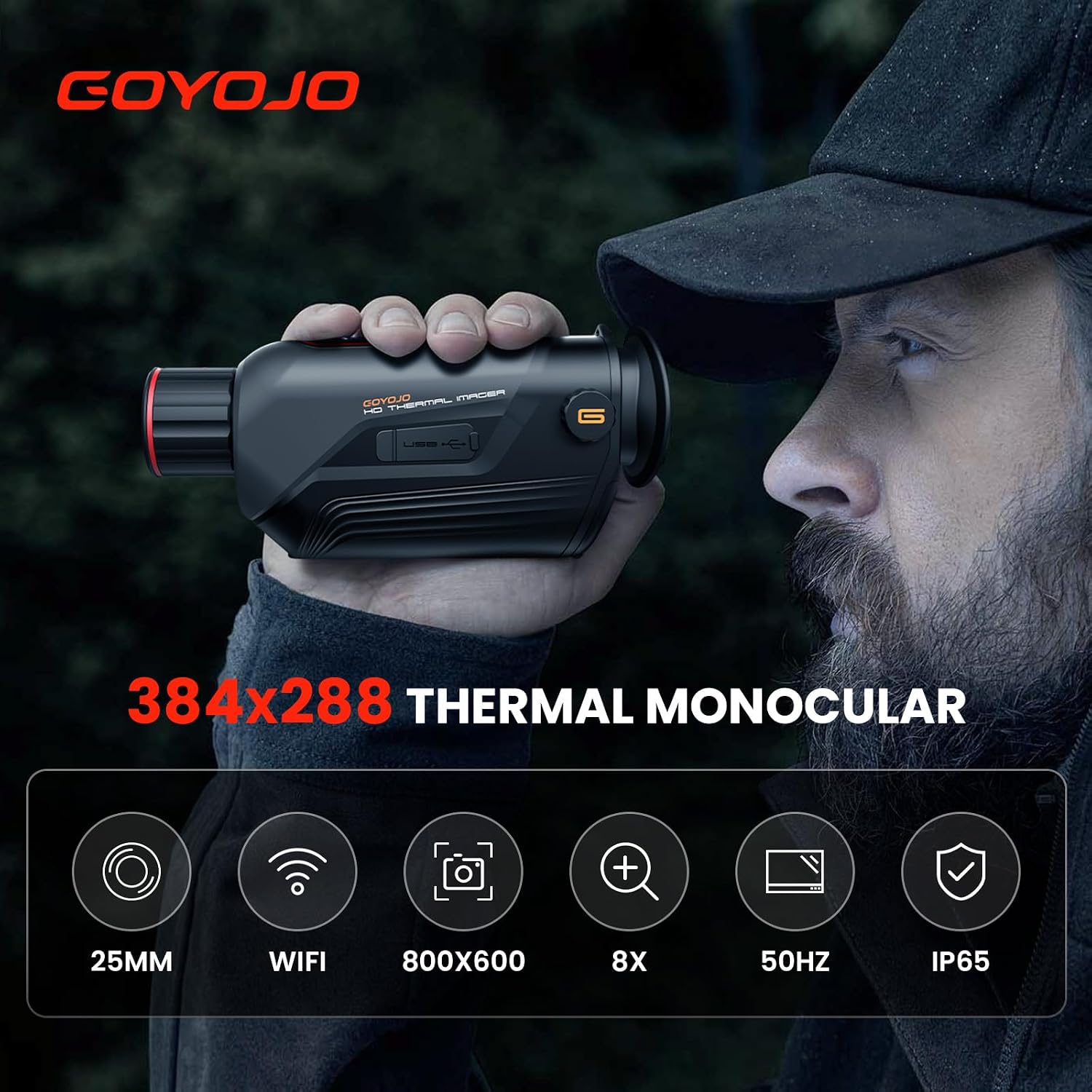GOYOJO G325 G315 狩猟用サーマルイメージング - Thermal Scope Night Vision Monocular のレビューと価格